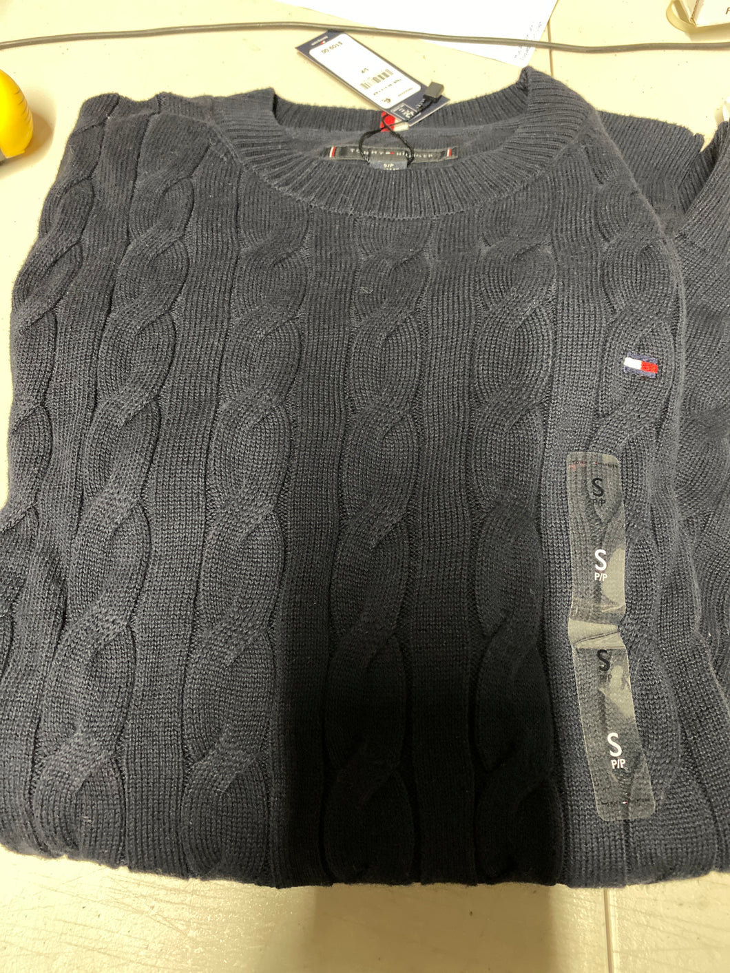 Tommy mens sweater navy 多碼 包郵