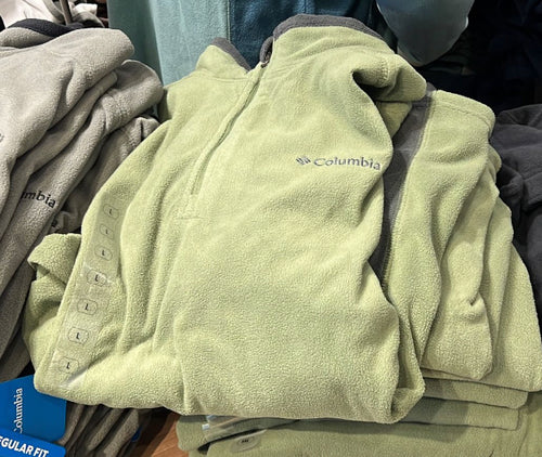 Columbia mens half zip sweatshirt  XL 不包郵