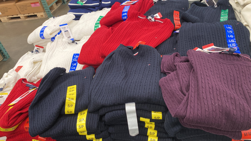 Tommy sweater 2件包郵 多色多碼