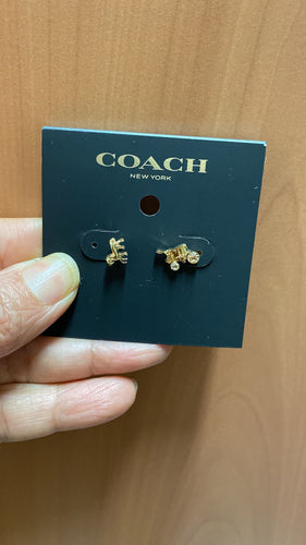 Coach earrings